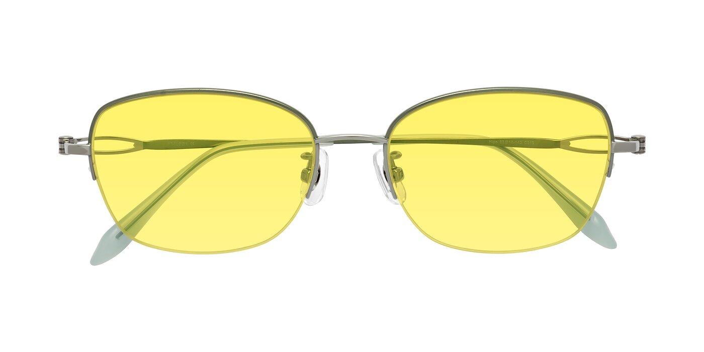 Hiso - Light Green Tinted Sunglasses