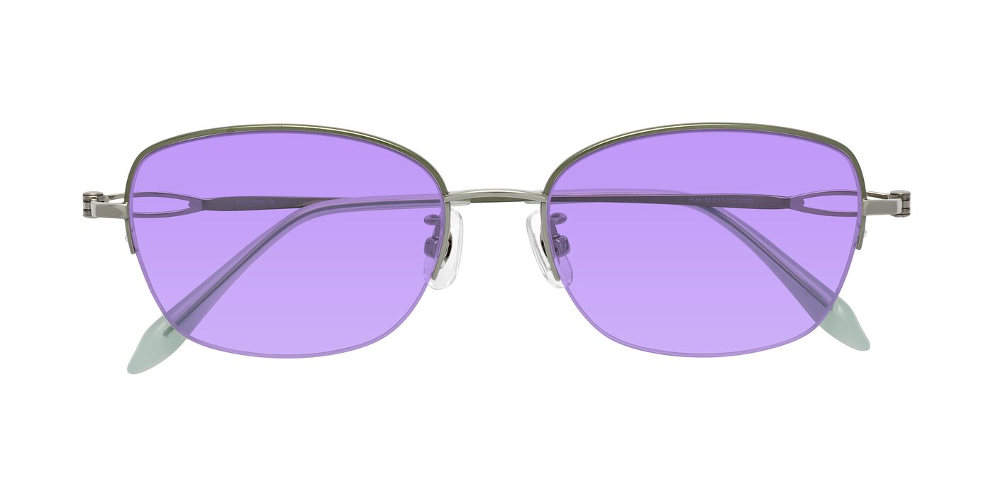 Hiso - Light Green Tinted Sunglasses