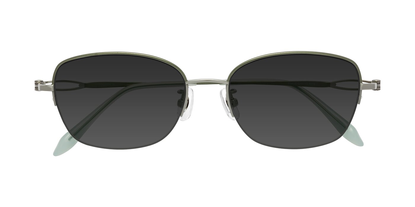 Hiso - Light Green Tinted Sunglasses