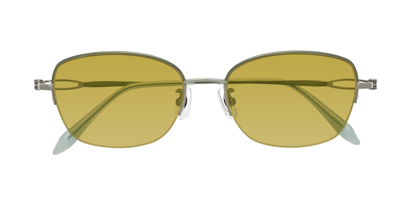 Hiso - Light Green Tinted Sunglasses
