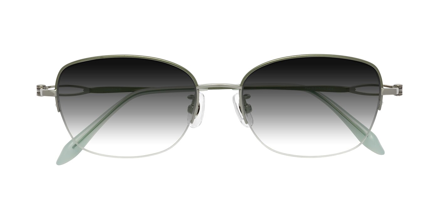 Hiso - Light Green Gradient Sunglasses
