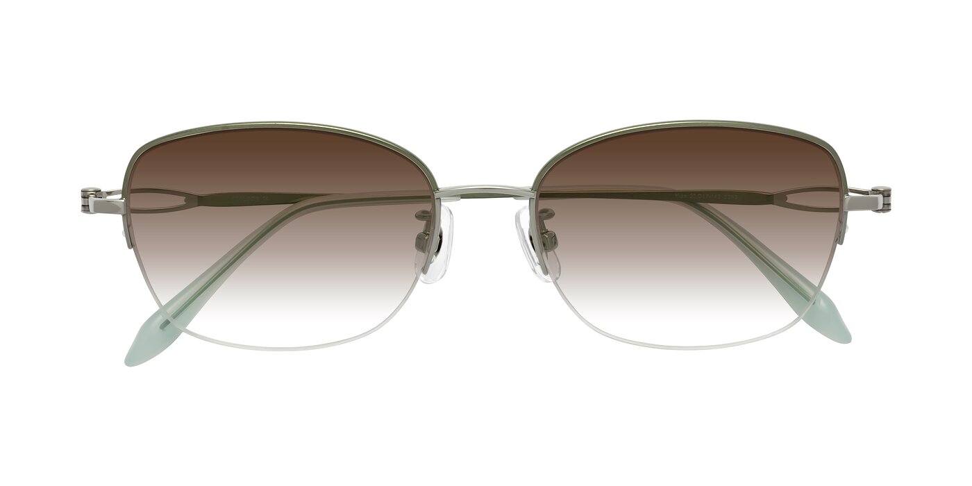 Hiso - Light Green Gradient Sunglasses