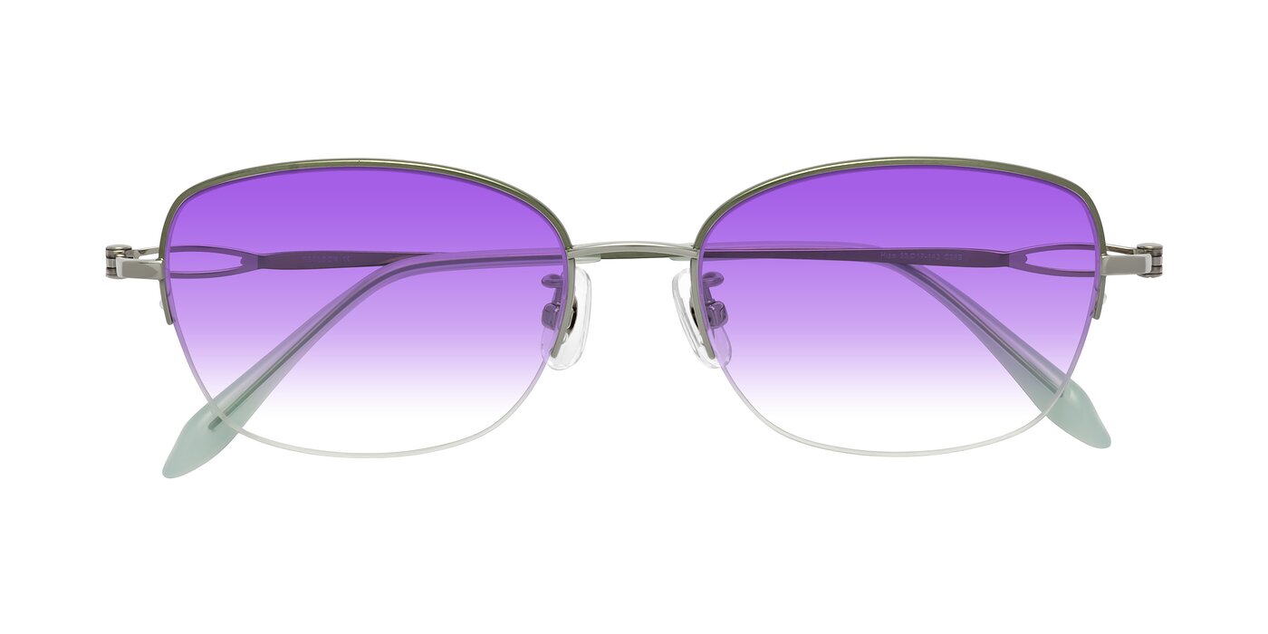 Hiso - Light Green Gradient Sunglasses