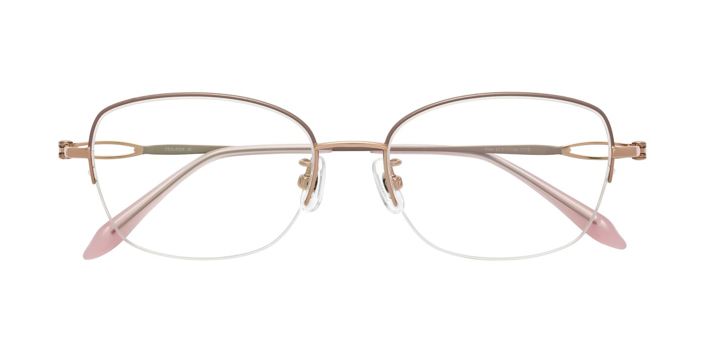 Hiso - Dusty Rose Eyeglasses
