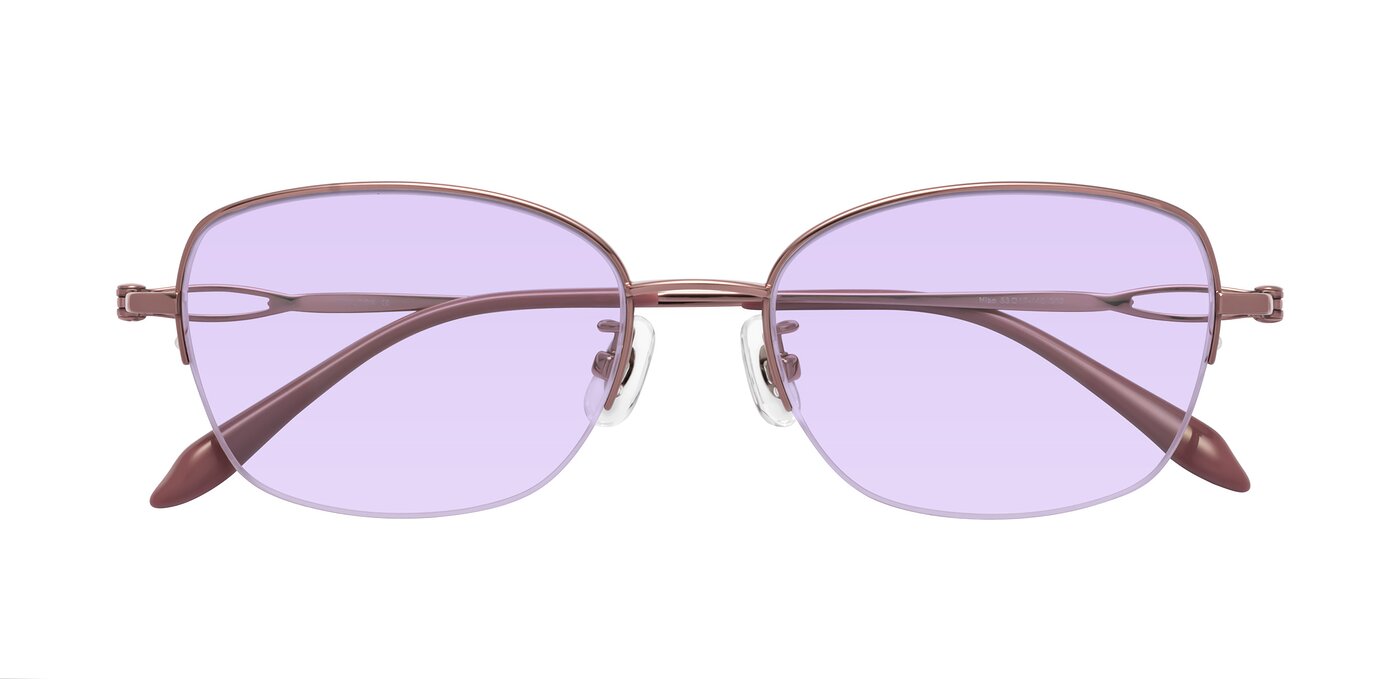 Hiso - Lilac Gold Tinted Sunglasses