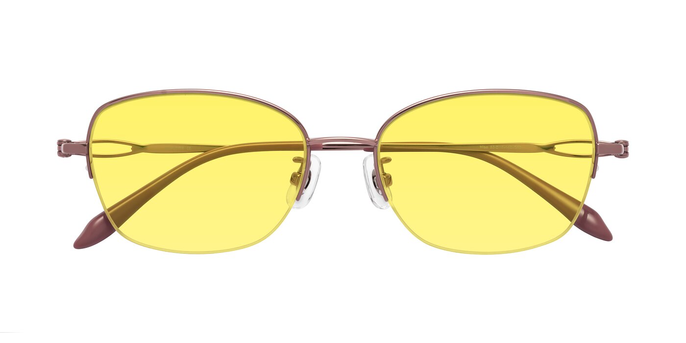 Hiso - Lilac Gold Tinted Sunglasses