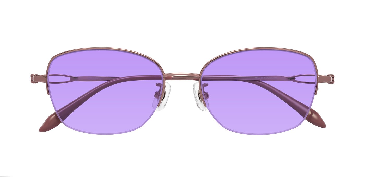 Hiso - Lilac Gold Tinted Sunglasses
