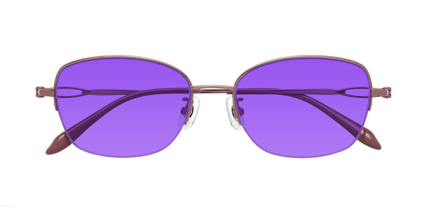 Hiso - Lilac Gold Tinted Sunglasses