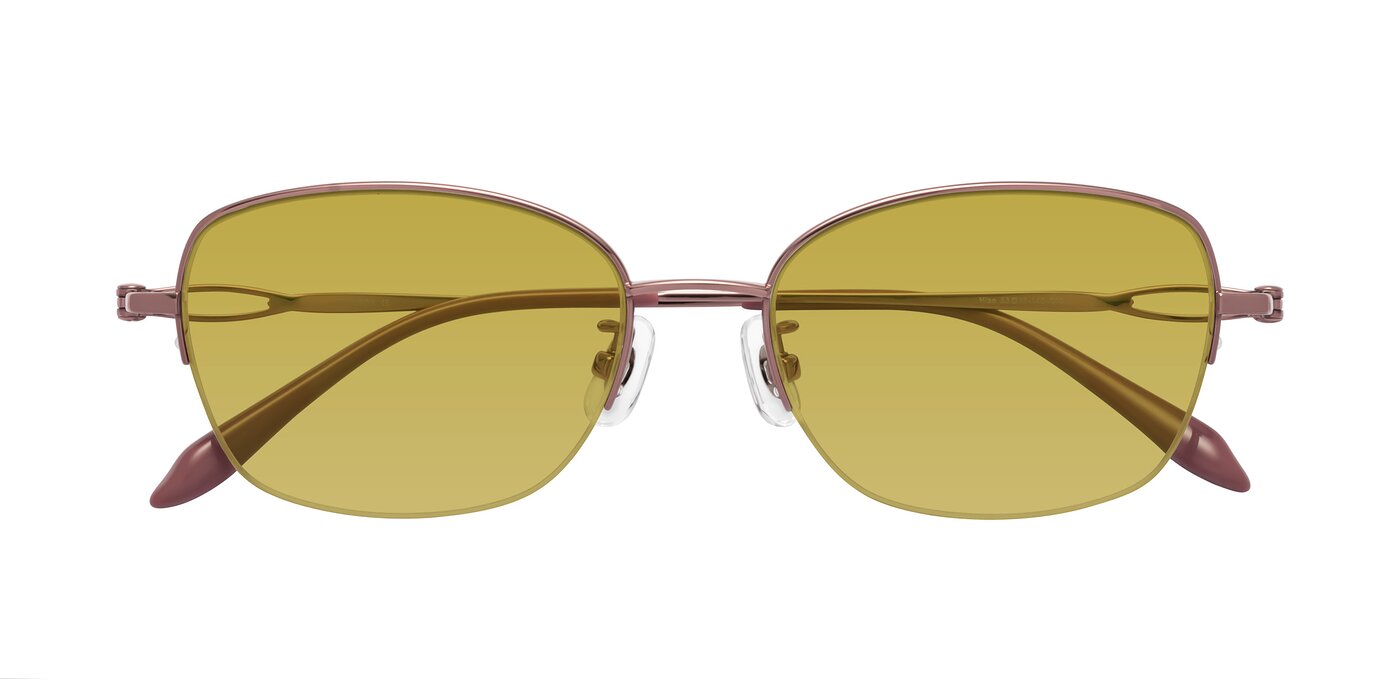 Hiso - Lilac Gold Tinted Sunglasses