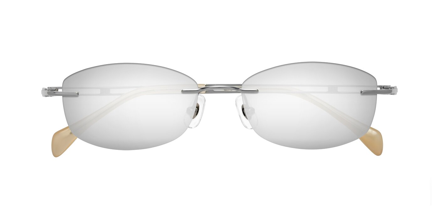 Washa - Silver Flash Mirrored Sunglasses