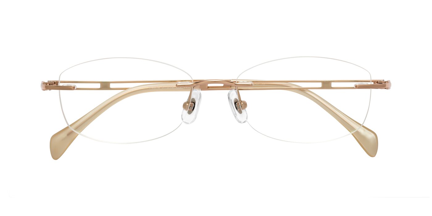 Washa - Rose Gold Eyeglasses