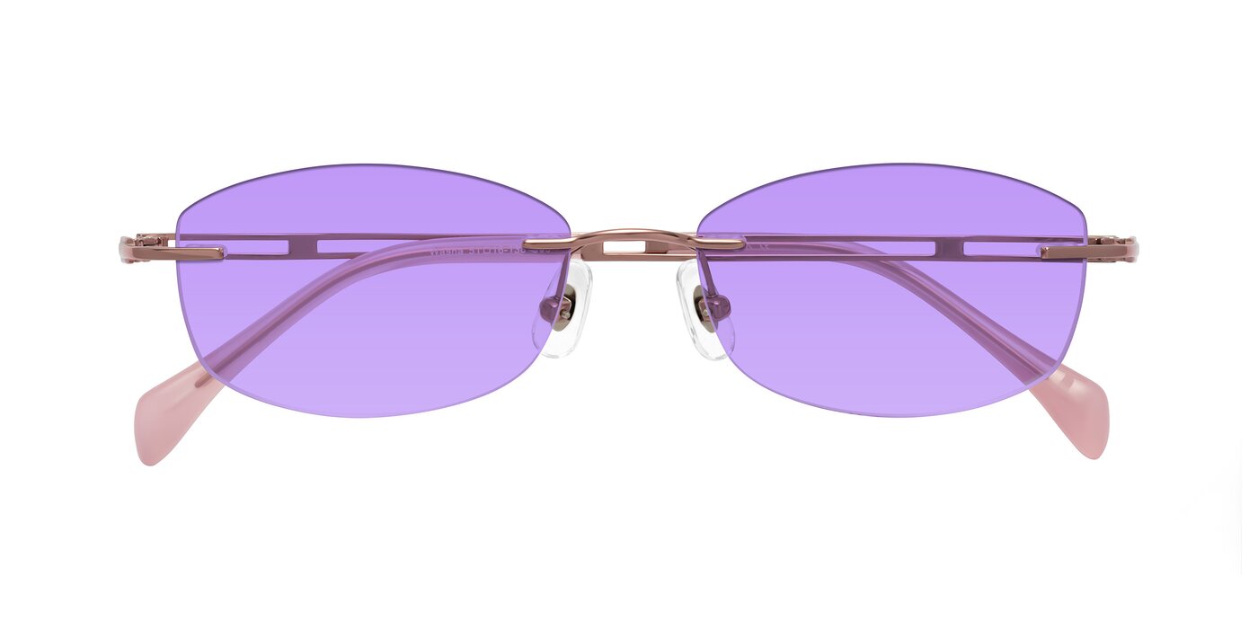 Washa - Lilac Gold Tinted Sunglasses