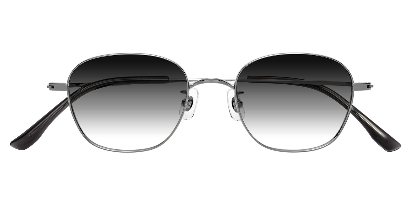 Jelo - Silver Gradient Sunglasses
