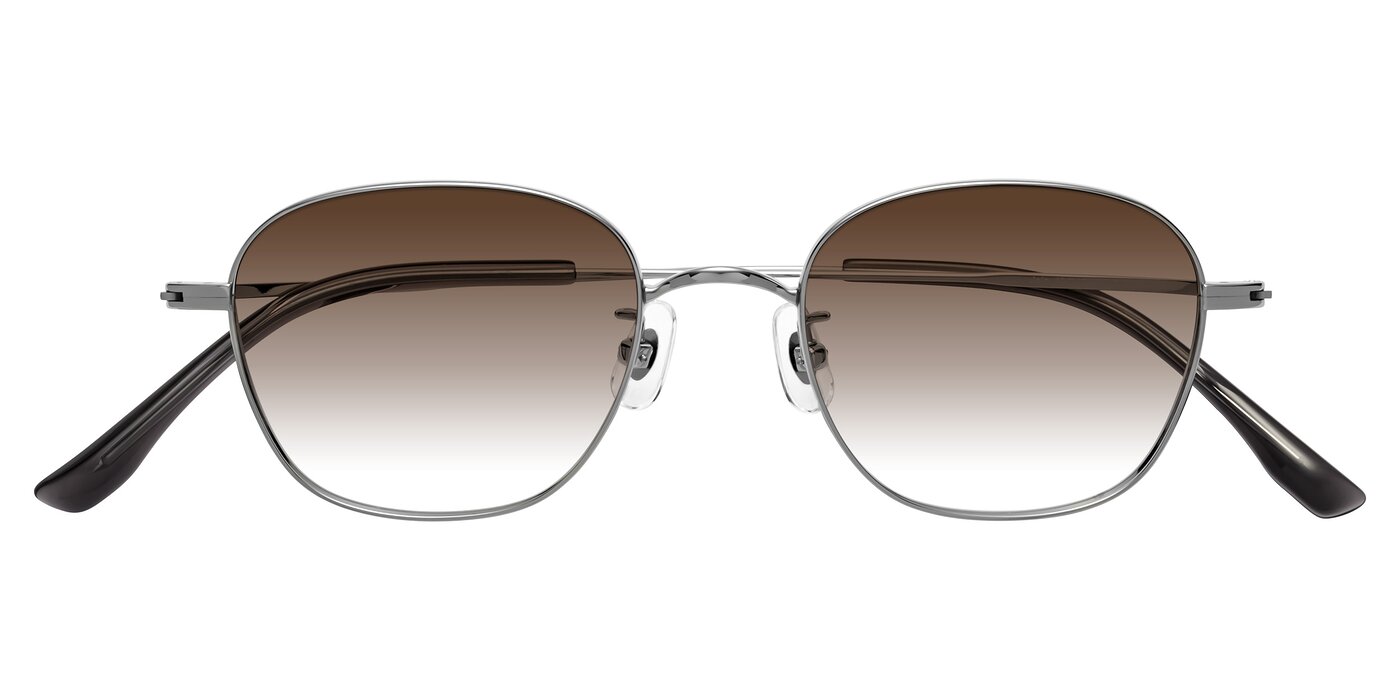 Jelo - Silver Gradient Sunglasses