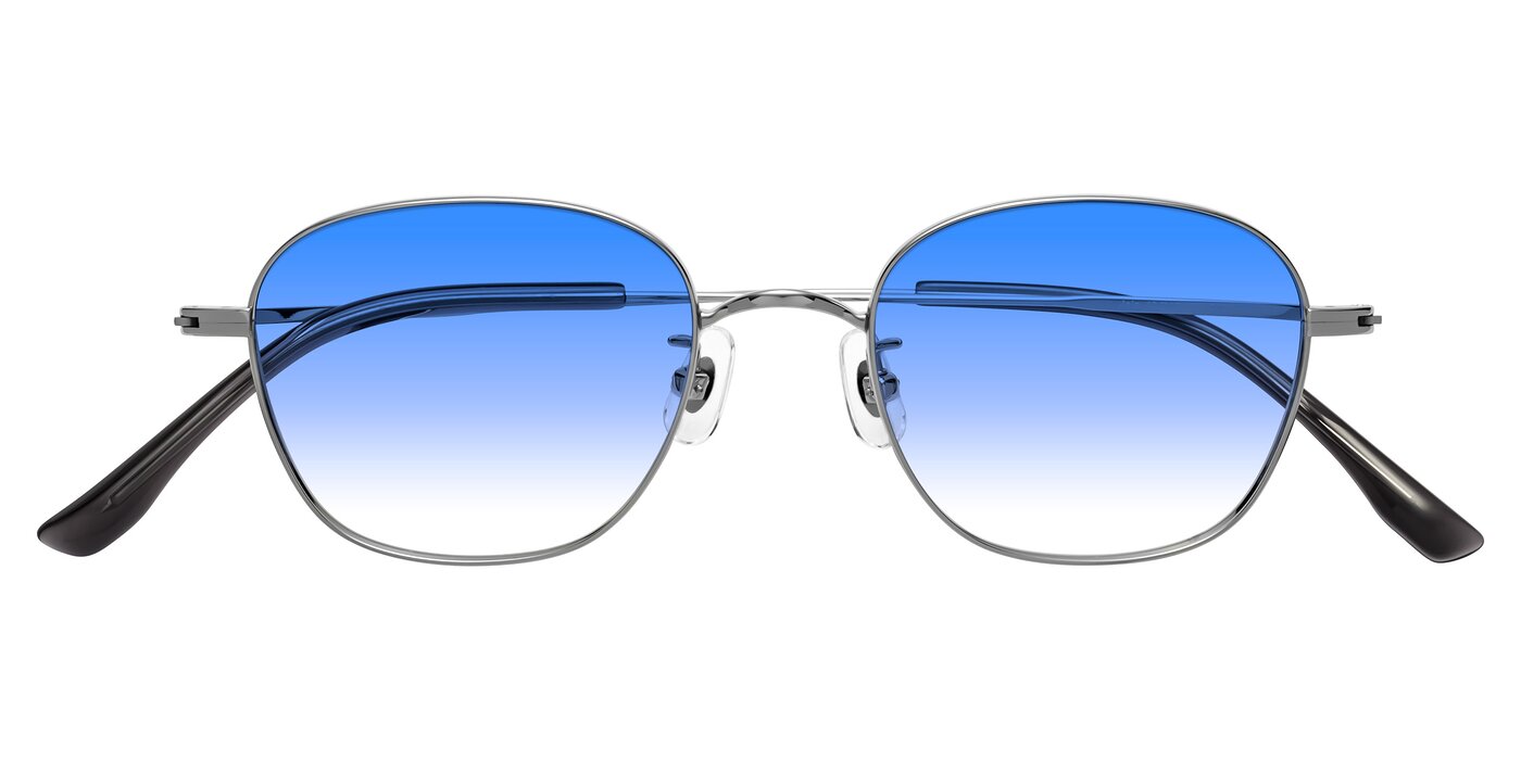 Jelo - Silver Gradient Sunglasses