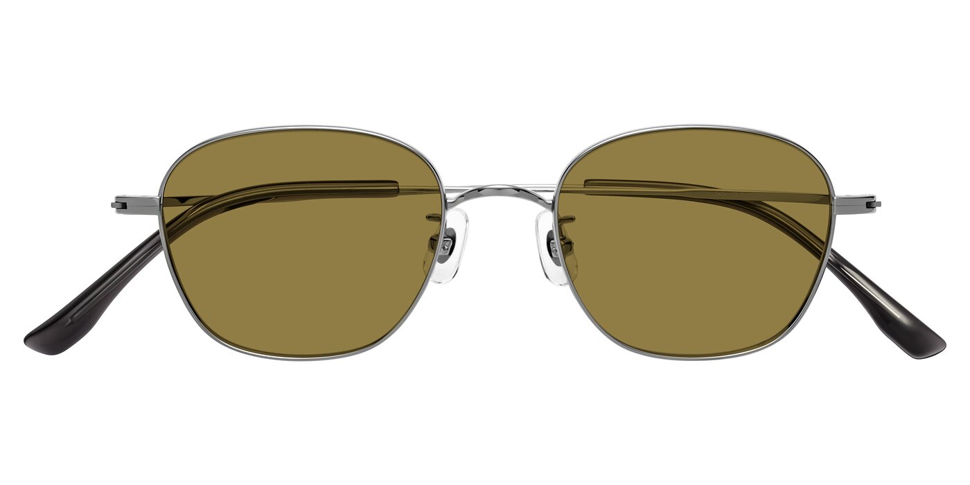 Jelo - Silver Polarized Sunglasses