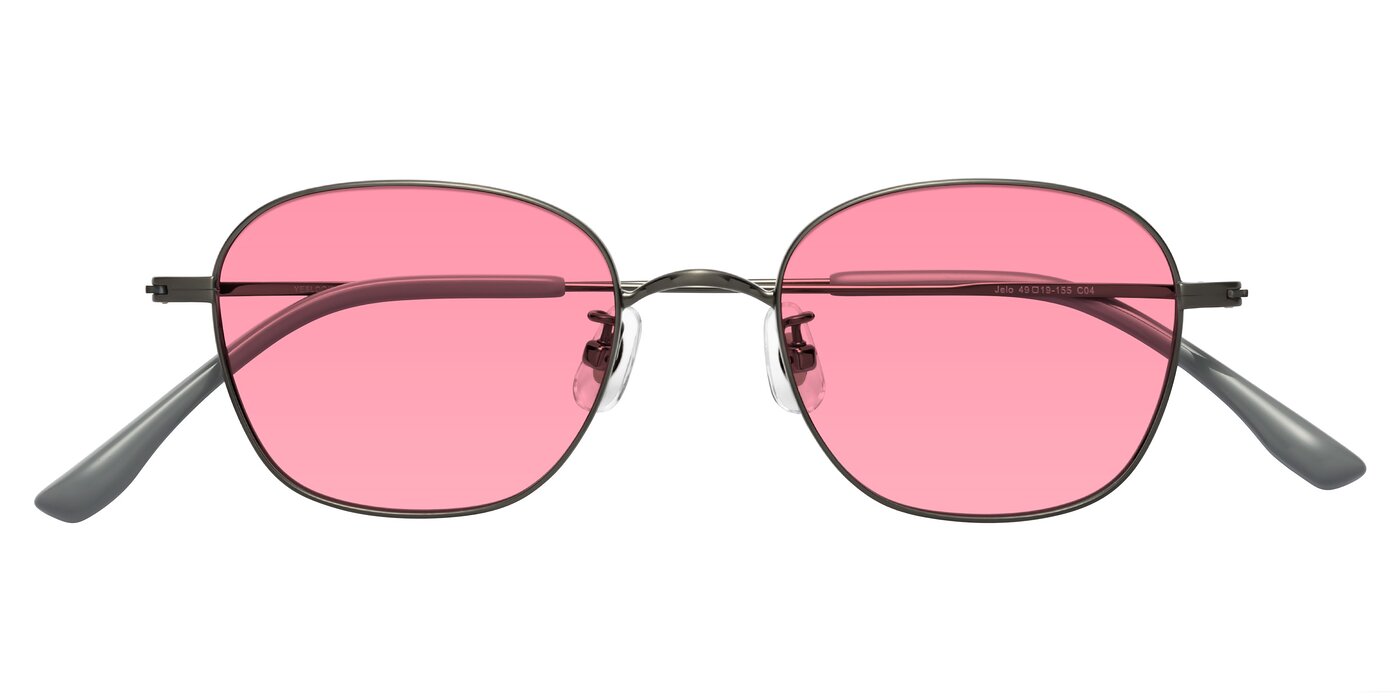 Jelo - Gunmetal Tinted Sunglasses