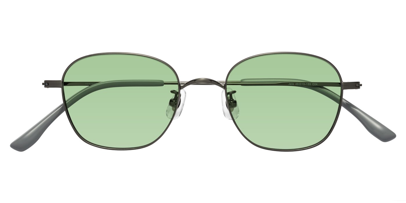 Jelo - Gunmetal Tinted Sunglasses