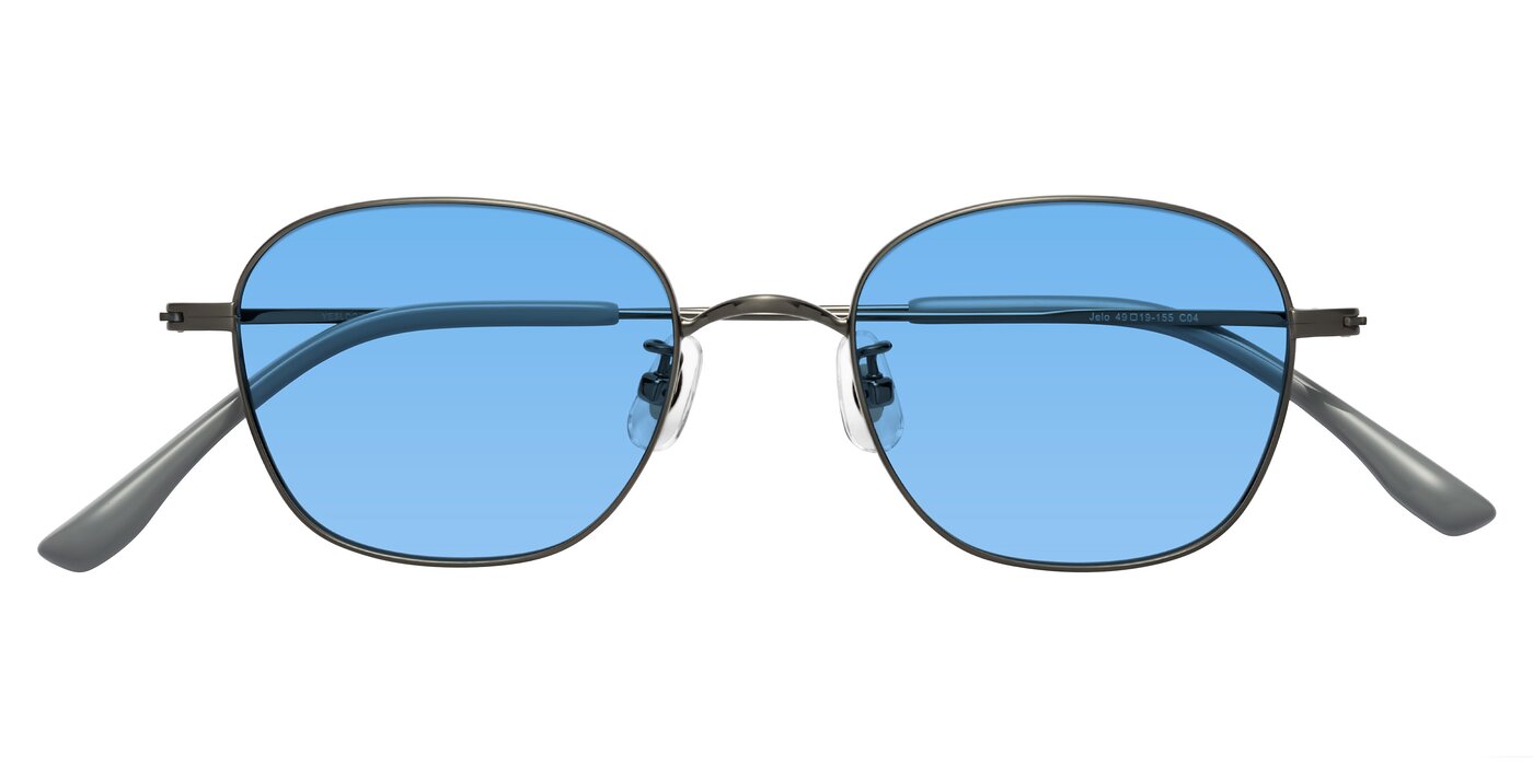 Jelo - Gunmetal Tinted Sunglasses