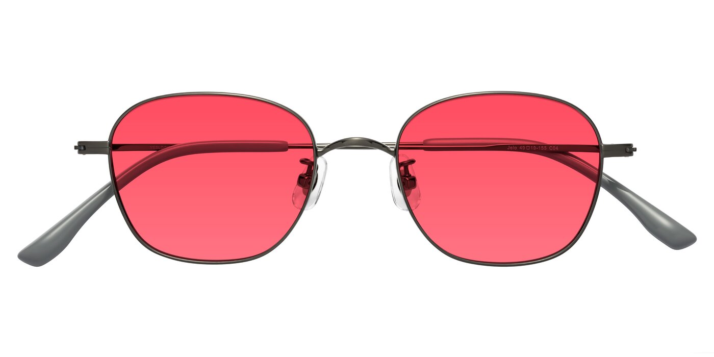 Jelo - Gunmetal Tinted Sunglasses