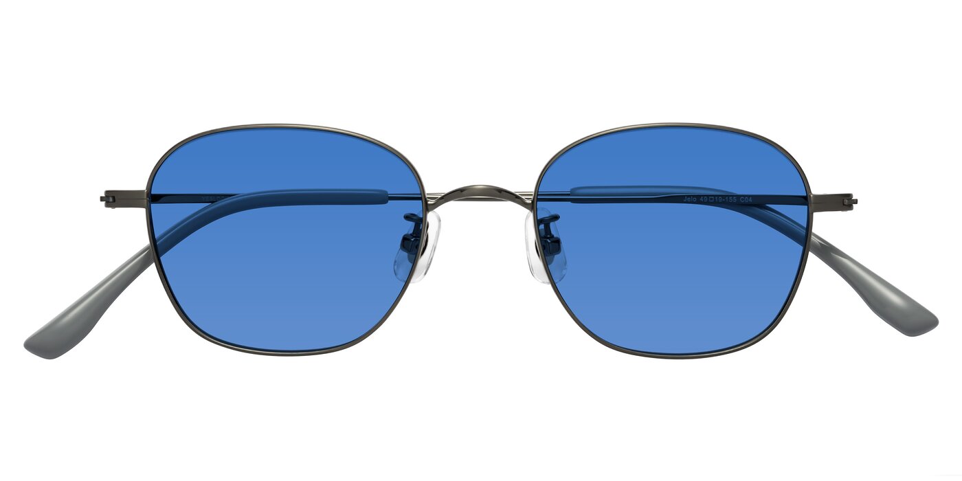Jelo - Gunmetal Tinted Sunglasses