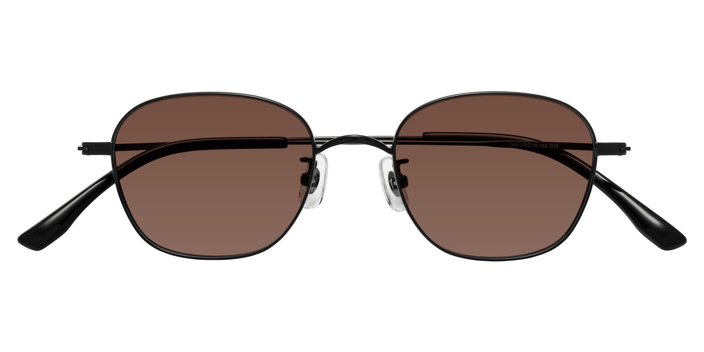 Jelo - Black Tinted Sunglasses