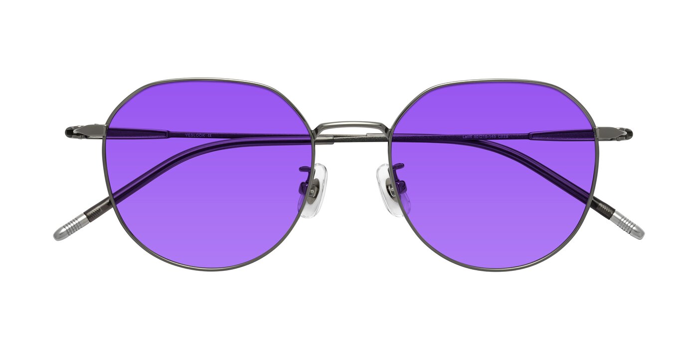 Latiff - Gunmetal Tinted Sunglasses
