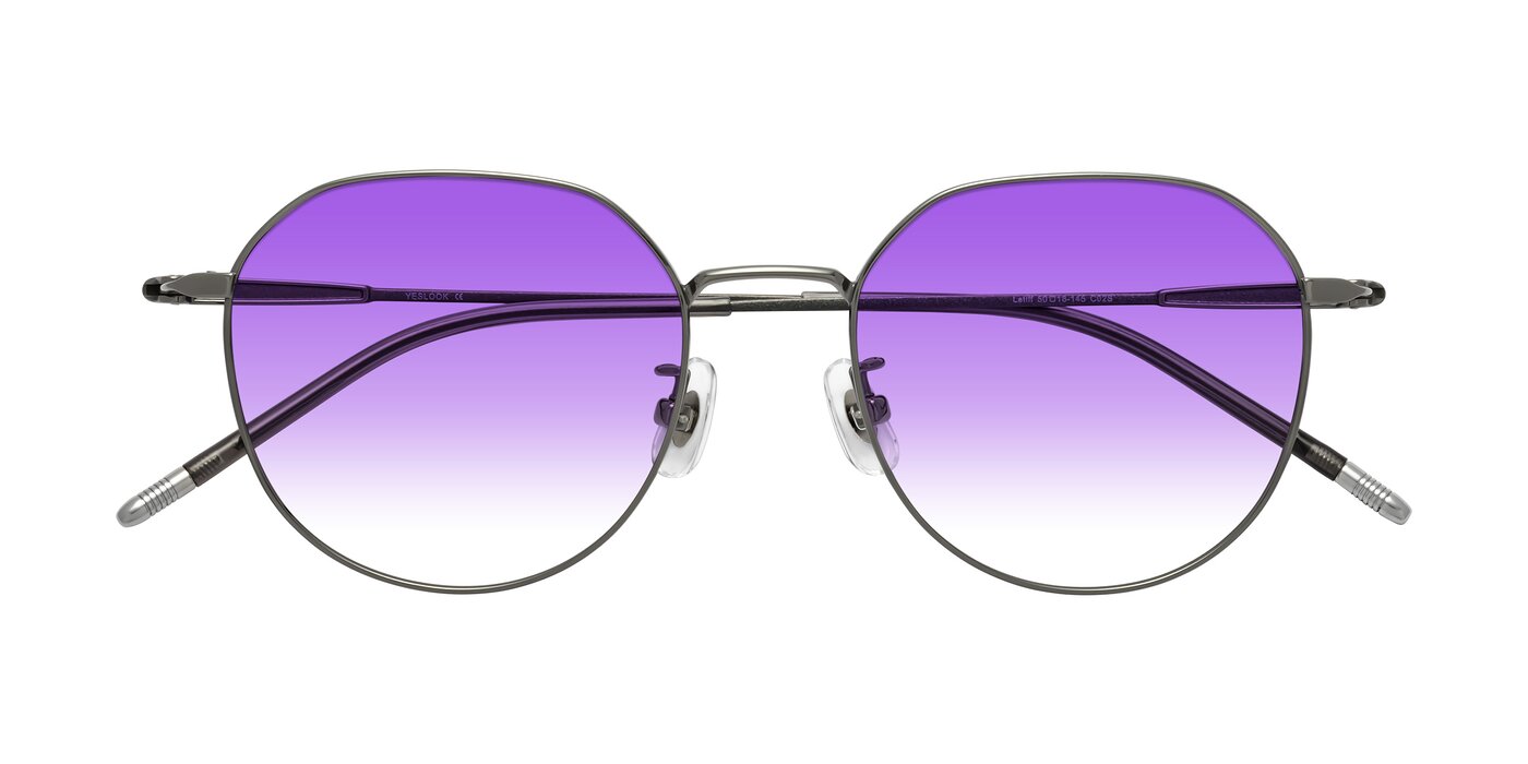 Latiff - Gunmetal Gradient Sunglasses