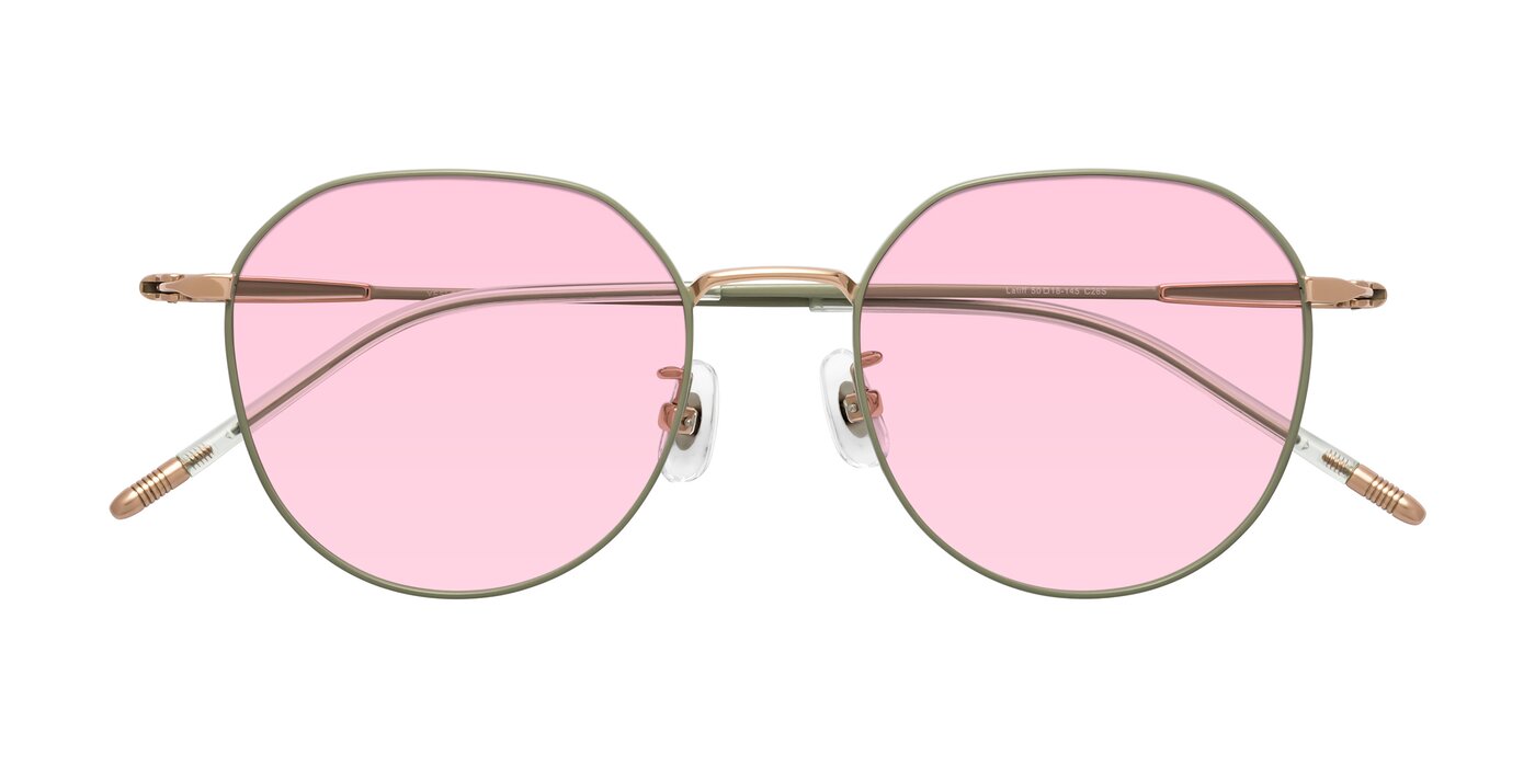 Latiff - Dusty Olive Tinted Sunglasses