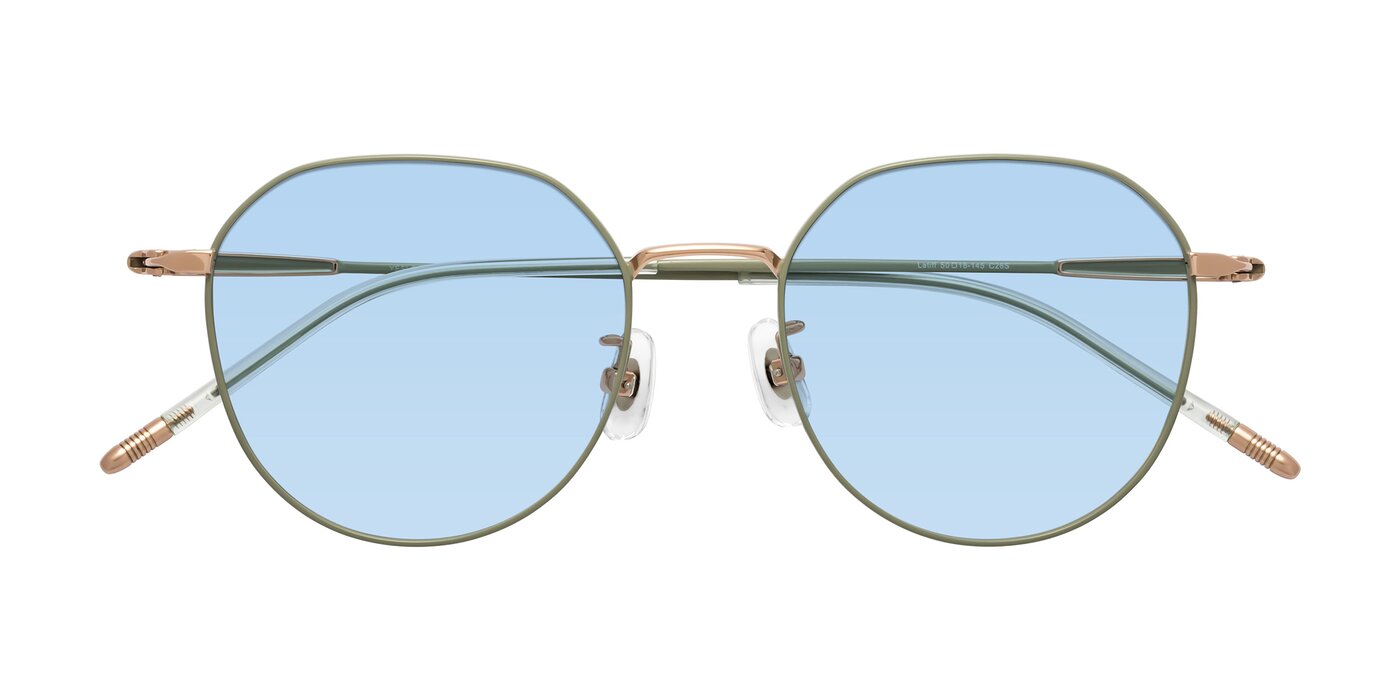 Latiff - Dusty Olive Tinted Sunglasses