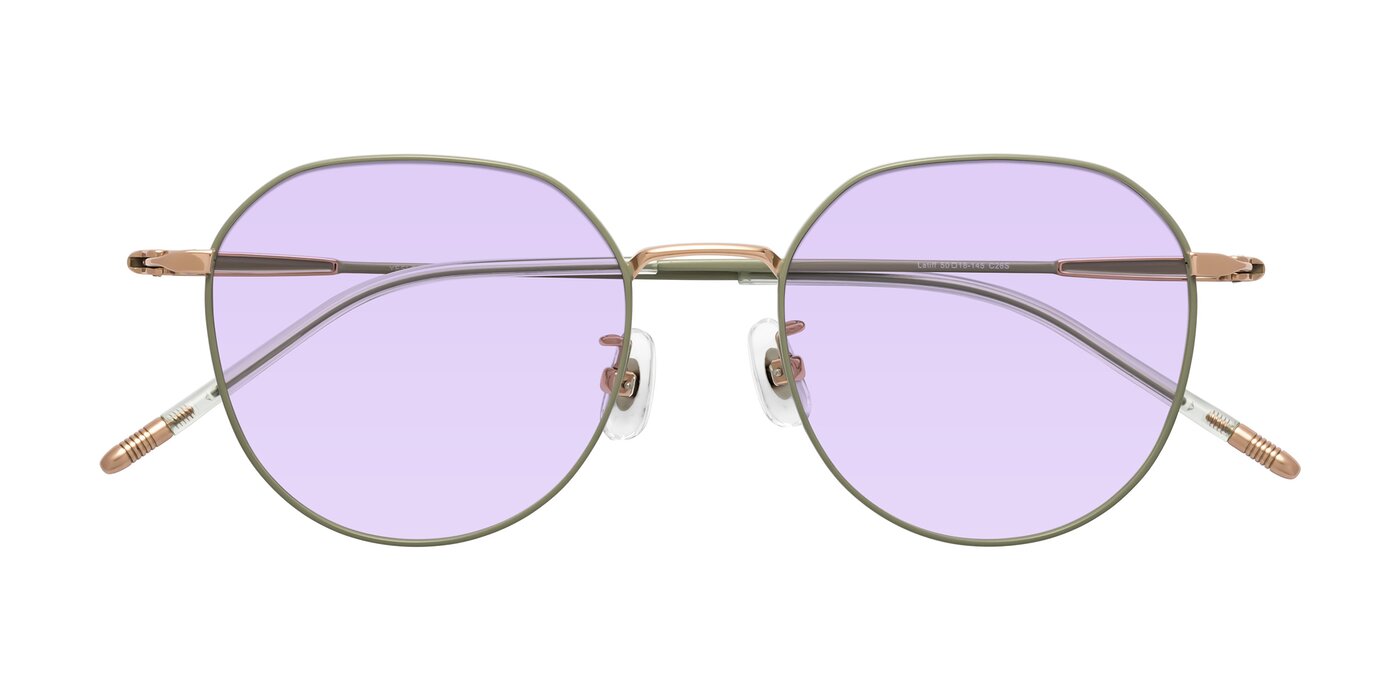 Latiff - Dusty Olive Tinted Sunglasses