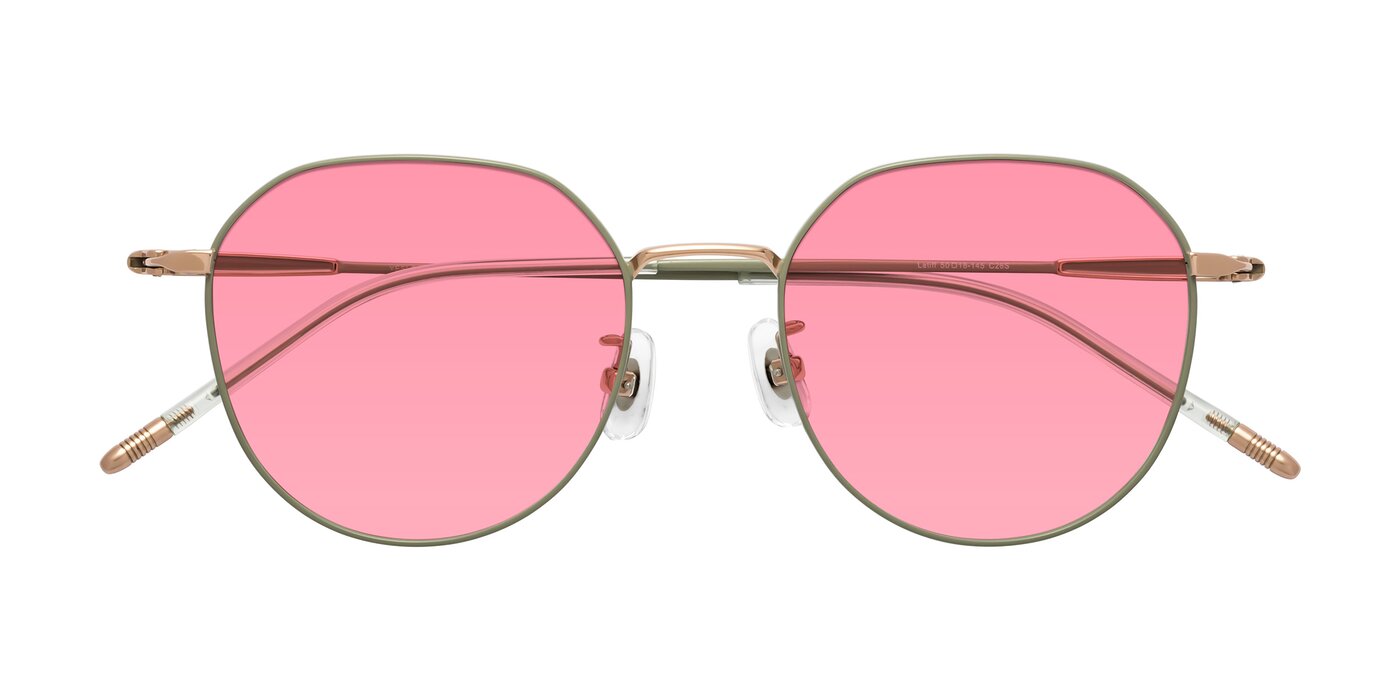 Latiff - Dusty Olive Tinted Sunglasses