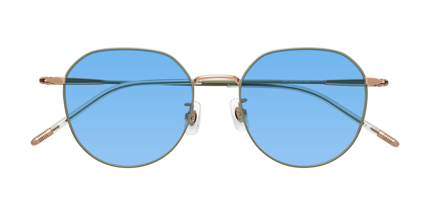 Latiff - Dusty Olive Tinted Sunglasses