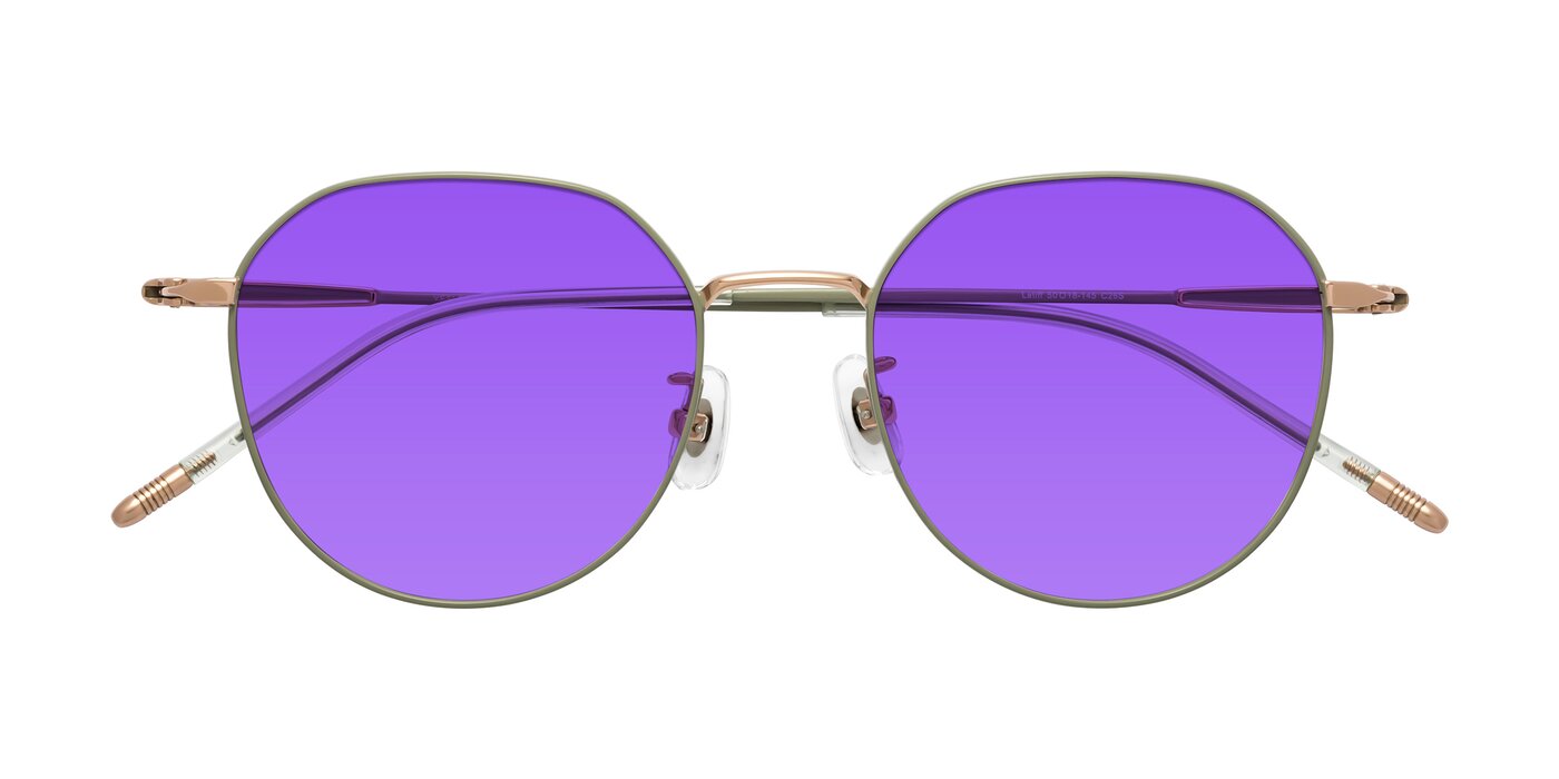 Latiff - Dusty Olive Tinted Sunglasses