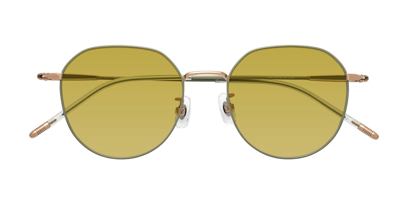 Latiff - Dusty Olive Tinted Sunglasses