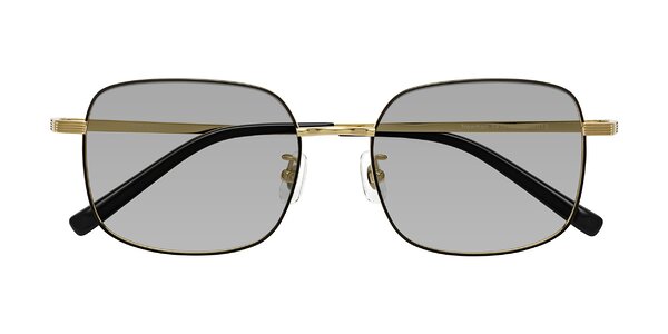 Front of Newman in Black / Gold