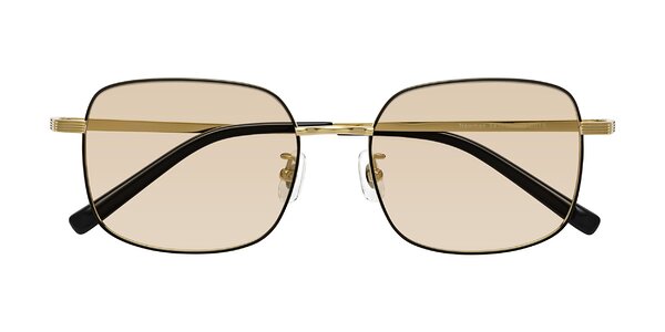 Front of Newman in Black / Gold
