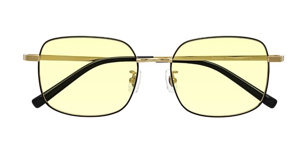 Front of Newman in Black / Gold