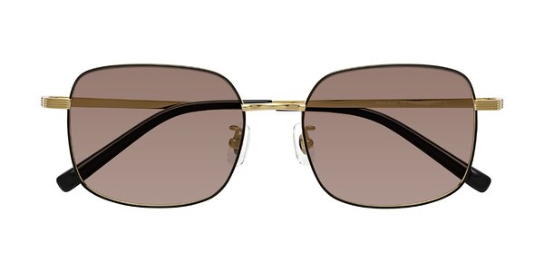 Front of Newman in Black / Gold