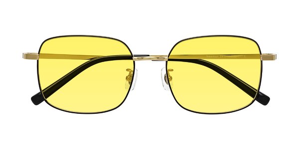 Front of Newman in Black / Gold