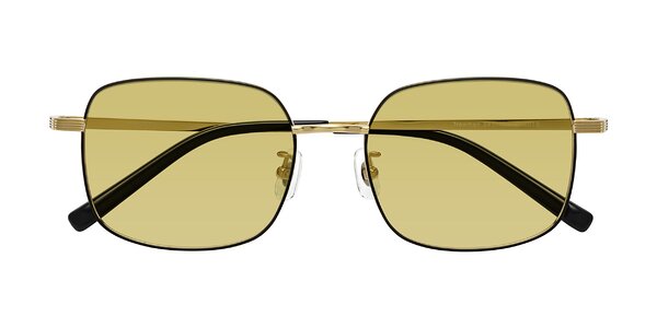 Front of Newman in Black / Gold