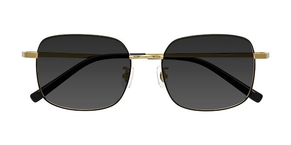 Front of Newman in Black / Gold