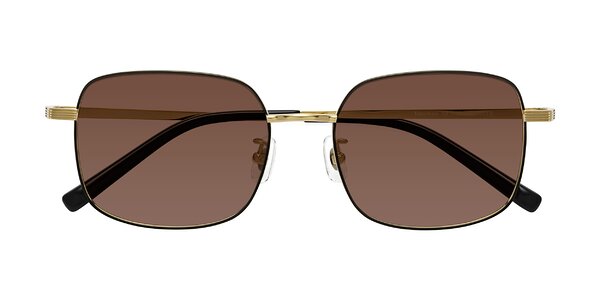 Front of Newman in Black / Gold
