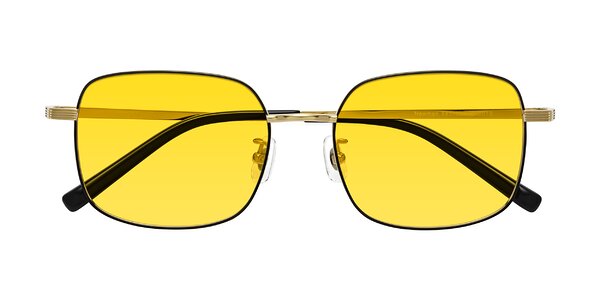 Front of Newman in Black / Gold