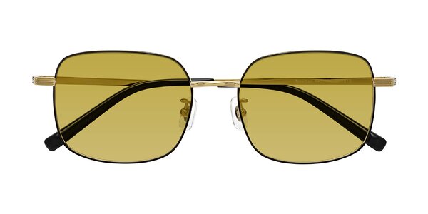 Front of Newman in Black / Gold