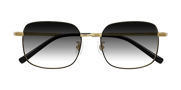Front of Newman in Black / Gold