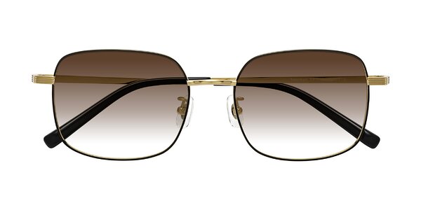 Front of Newman in Black / Gold