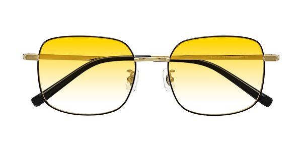 Front of Newman in Black / Gold