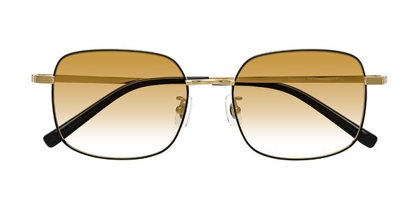 Front of Newman in Black / Gold