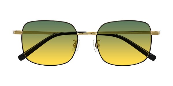 Front of Newman in Black / Gold